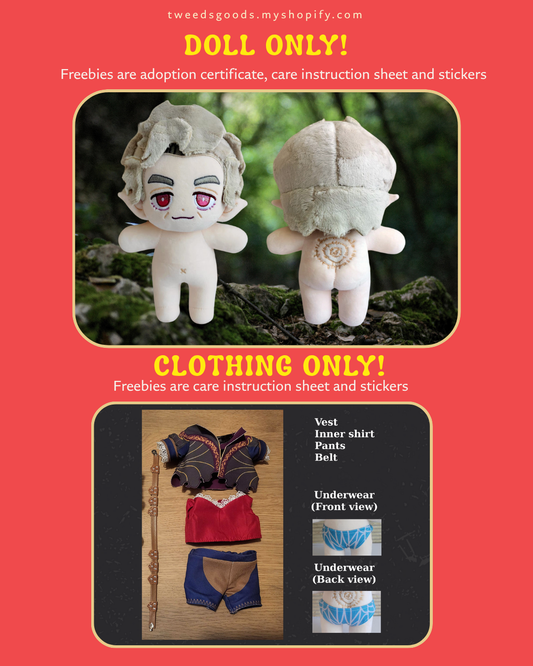 20cm Astarion Plushie