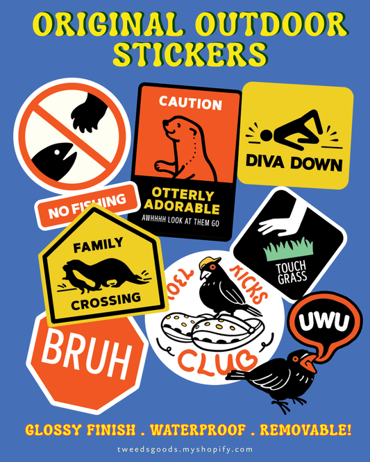 Original Outdoor Stickers
