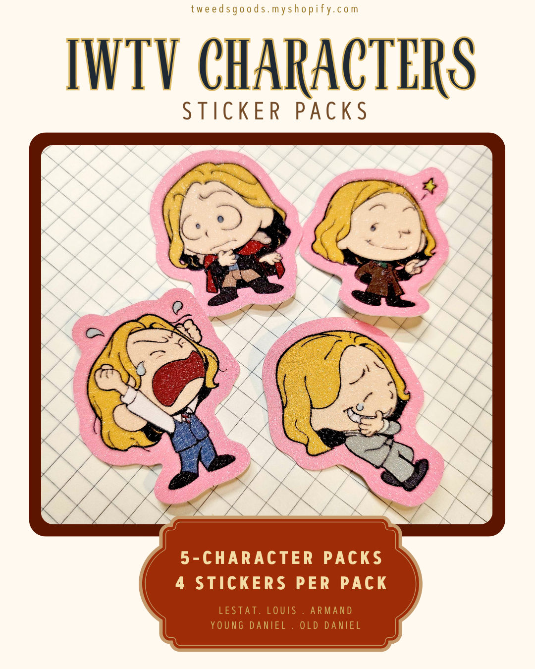 IWTV Characters Sticker Packs