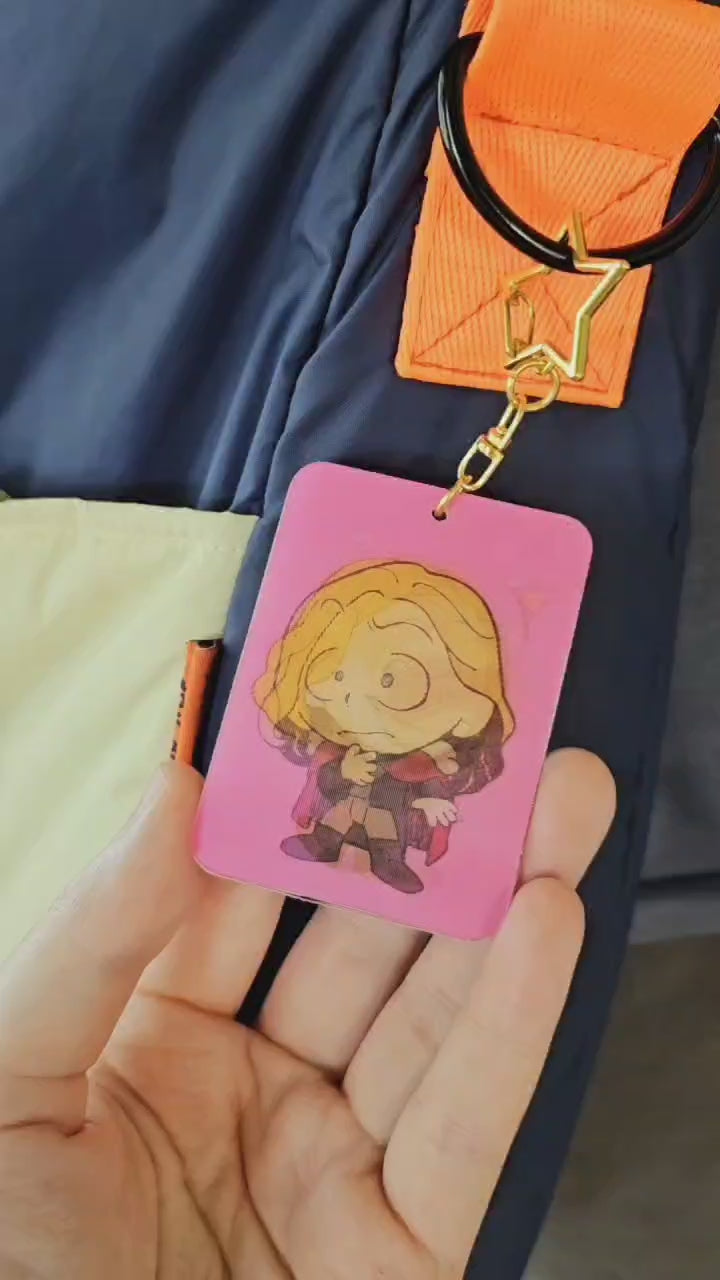 Video of lenticular charm in motion to showcase animated Lestat