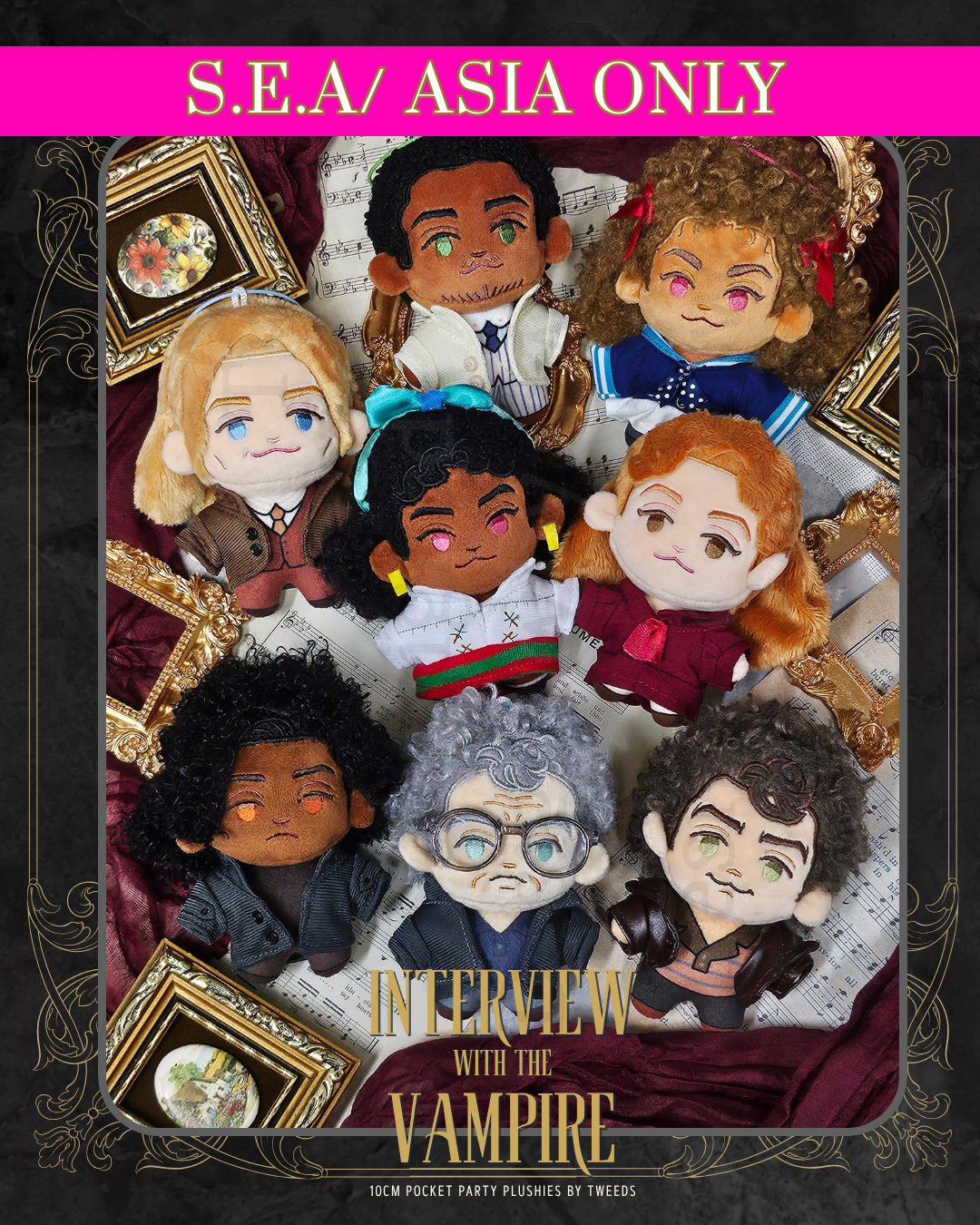 S.E.A/ ASIA PREORDER: IWTV 10cm Pocket Party Plushies