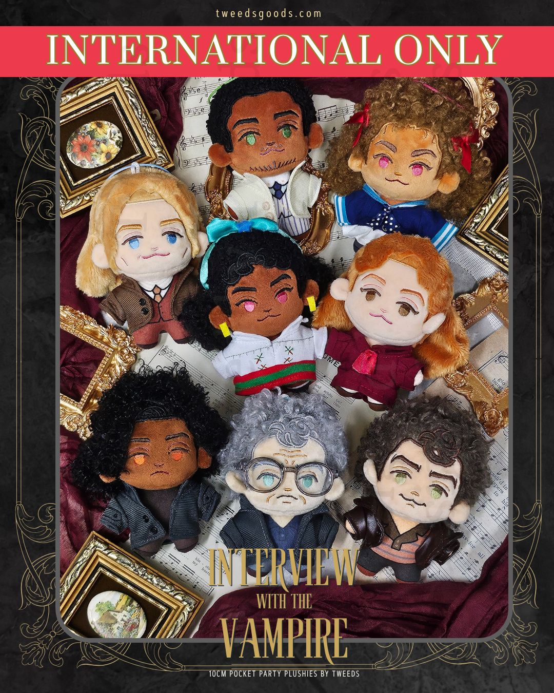 INTERNATIONAL PREORDER: IWTV 10cm Pocket Party Plushies