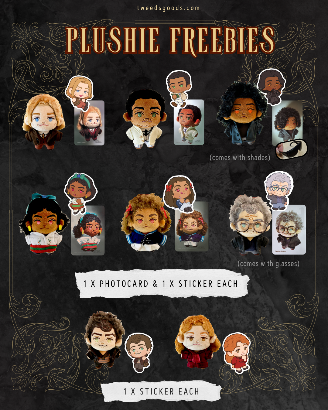 INTERNATIONAL PREORDER: IWTV 10cm Pocket Party Plushies