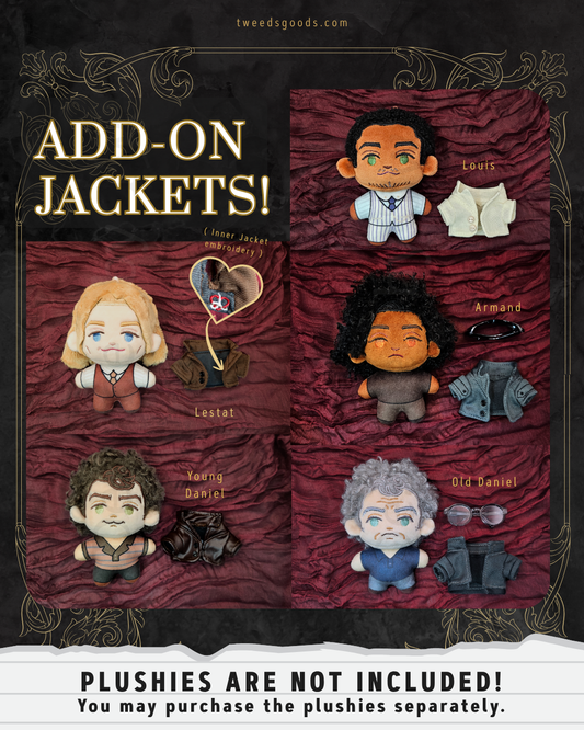 PREORDER: IWTV 10cm Plushie EXTRA JACKETS