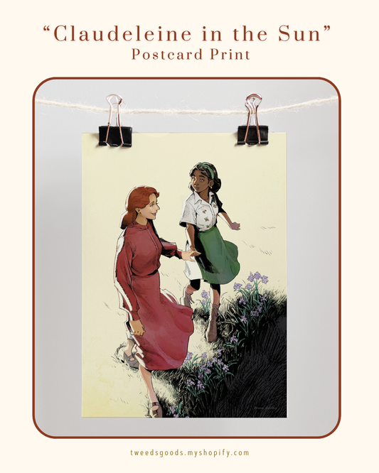 "Claudeleine in the Sun" (A6 print)
