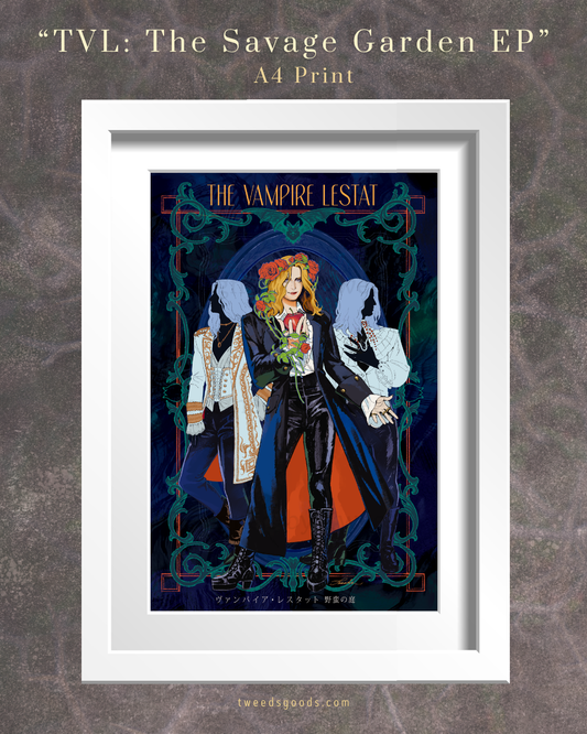 "The Vampire Lestat- Savage Garden EP " (A4 Print)