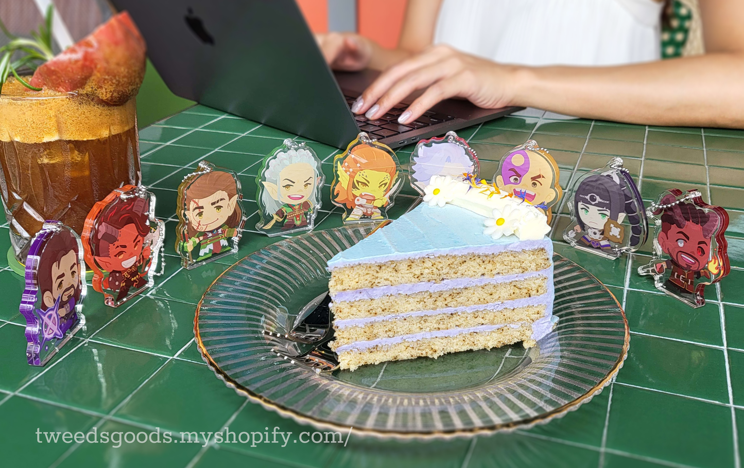 BG3 Acrylic Block Keychains