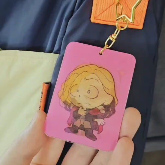 Video of lenticular charm in motion to showcase animated Lestat